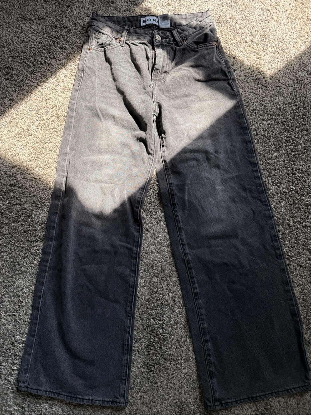 S.O.N.G. 100% Cotton Wide Leg Jeans 🖤
